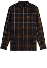 Produktbild 1 von FRED PERRY Hemd mit Karomuster in Braun.