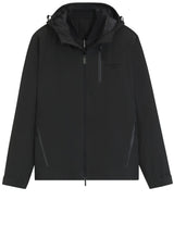 Jacken & Mäntel HUGO BOSS GREEN Jacke mit herausnehmbaren Einsatz Schwarz (001)