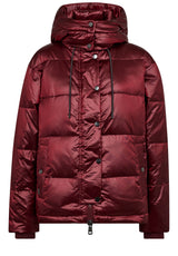 Produktbild 1 von MOS MOSH Daunenjacke mit glänzender Oberfläche in Rot.