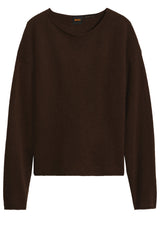 Produktbild 1 von HUGO BOSS ORANGE Strickpullover C_Follettino mit Alpakawolle in Braun.