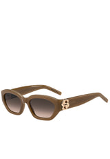 Brillen HUGO BOSS BLACK Sonnenbrille BOSS 1937/S Braun (09Q) ONESIZE