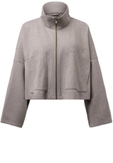Produktbild 1 von DRYKORN Jacke Elstow mit hohem Stehkragen in Beige.