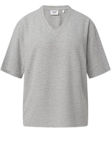Produktbild 1 von JOOP! Jeans T-Shirt Tahli mit V-Ausschnitt in Grau.