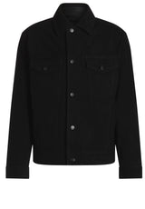 Jacken & Mäntel HUGO BOSS ORANGE Lederjacke Johot Schwarz (001)