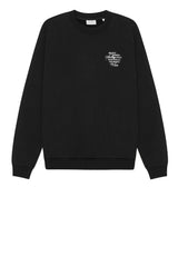 Sweat Les Deux Sweatshirt mit Druck und Stickerei Schwarz (100)