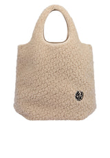 Produktbild 1 von PENN&INK N.Y Tasche in Teddy-Optik in Beige.