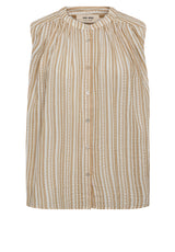 Blusen & Tuniken MOS MOSH Blusentop MMAmelia Beige (123)