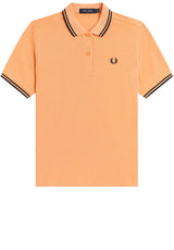 Jersey FRED PERRY Poloshirt aus Baumwollpiqué Orange (21C)