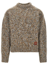 Produktbild 1 von DSQUARED2 Strickpullover mit Mouliné-Effekt in Braun.