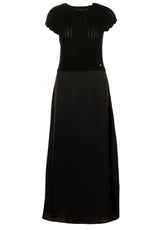 Kleider HUGO BOSS ORANGE Kleid C_Ficella Schwarz (001)