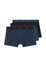 Bodywear HUGO Boxershorts 3er-Pack Blau (466)
