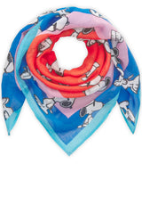 Schals & Tücher Codello Tuch mit Snoopy-Motiv Rot (RED2) ONESIZE