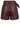 Hosen IYITO Ledershorts mit Bindegürtel