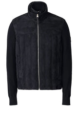 Produktbild 1 von Mackage Gefütterte Jacke aus Velousleder in Blau.