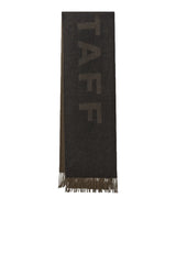 Produktbild 1 von BELSTAFF ENGLAND Schal im Intarsien-Design in Oliv.