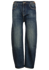Jeans ELIAS RUMELIS Jeans mit goldfarbenen Detail Blau (1563)