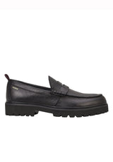 Schuhe HUGO Loafer Draven mit Profilsohle Schwarz (001)