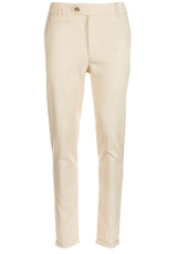 Hosen Les Deux Hose Como Herringbone Cremefarben (215)
