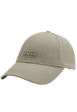 Produktbild 1 von HUGO BOSS BLACK Cap Ari mit Logo-Stickerei in Oliv.