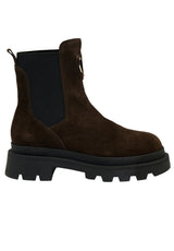 Schuhe BLAUER USA Chelsea Boots aus Wildleder Braun (DKB)