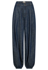 Produktbild 1 von MOS MOSH Jeans Marah mit Ballon-Silhouette in Blau.