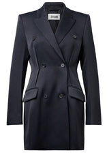 Produktbild 1 von DRYKORN Blazerkleid Elaina mit Pattentaschen in Schwarz.