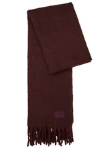 Schals & Tücher HUGO Schal Elyza mit Fransen Braun (914) ONESIZE