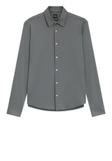 Hemden HUGO BOSS BLACK Hemd P-Liam Grün (348)