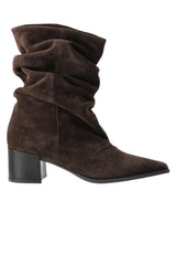 Produktbild 1 von COPENHAGEN Stiefel aus Veloursleder in Braun.