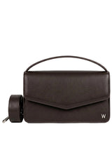 Taschen OAKWOOD Umhängetasche aus Glattleder Braun (0505) ONESIZE