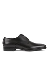 Schuhe HUGO BOSS BLACK Schnürschuhe Kensington_Derb_bu Schwarz (001)