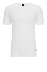 Jersey HUGO BOSS BLACK T-Shirt Tiburt Weiß (100)