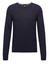 Pullover & Strickjacken HUGO BOSS BLACK Pullover Melba-P Blau (404)