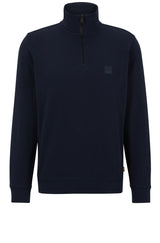 Sweat HUGO BOSS ORANGE Sweatshirt Zetrust Blau (404)