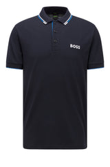 Jersey HUGO BOSS GREEN Poloshirt Paddy Pro Blau (402)