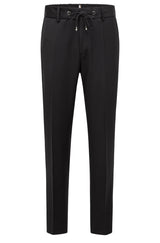 Hosen HUGO BOSS BLACK Hose H-Genius Schwarz (001)