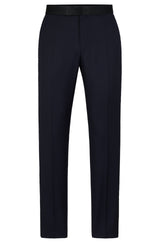 Hosen HUGO BOSS BLACK Smokinghose H-Genius-Tux Blau (401)