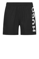 Bademode HUGO Badeshorts Abas Schwarz (001)