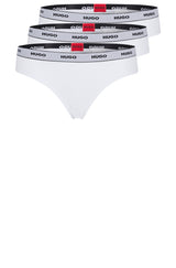 Bodywear HUGO Dreier-Pack Tangas-Slips Weiß (100)