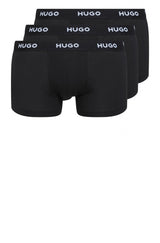 Bodywear HUGO Dreier-Pack Boxershorts Schwarz (001)