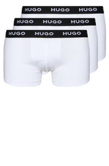 Bodywear HUGO Dreier-Pack Boxershorts Weiß (100)