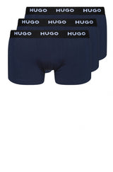Bodywear HUGO Dreier-Pack Boxershorts Blau (410)