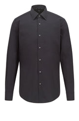 Hemden HUGO BOSS BLACK Hemd H-Joe-Kent Schwarz (001)