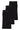 Bodywear HUGO BOSS BLACK Dreier-Pack Tank Tops Classic Schwarz (001)