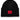 Mützen & Caps HUGO Mütze Xaff mit rotem Logo-Label Schwarz (001) ONESIZE