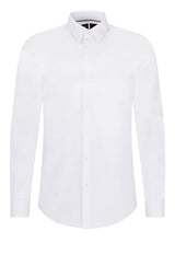 Hemden HUGO BOSS BLACK Hemd P-Ray-Kent Weiß (100)