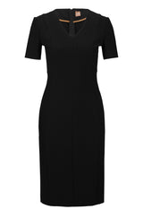 Kleider HUGO BOSS BLACK Kleid Damaisa Schwarz (001)