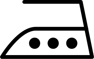 bügeln mit hoher temperatur