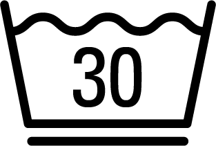 schonend waschen bei 30