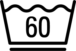 schonend waschen bei 60